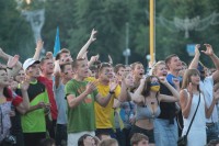 Как болели кременчужане за нашу сборную на матче «Украина-Франция» (ФОТОРЕПОРТАЖ)