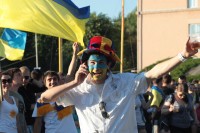 Как болели кременчужане за нашу сборную на матче «Украина-Франция» (ФОТОРЕПОРТАЖ)