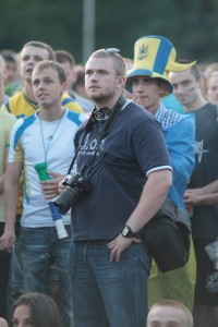 Как болели кременчужане за нашу сборную на матче «Украина-Франция» (ФОТОРЕПОРТАЖ)