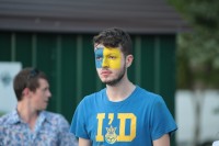 Как болели кременчужане за нашу сборную на матче «Украина-Франция» (ФОТОРЕПОРТАЖ)
