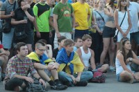 Как болели кременчужане за нашу сборную на матче «Украина-Франция» (ФОТОРЕПОРТАЖ)