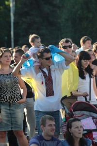 Как болели кременчужане за нашу сборную на матче «Украина-Франция» (ФОТОРЕПОРТАЖ)