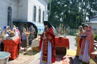 В церкви Серафима Cаровского прихожане смогли приложиться к мощам мученика Вонифатия (ФОТО, ВИДЕО)