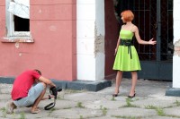В Кременчуге фотографировали живых «кукол» (ФОТОРЕПОРТАЖ)