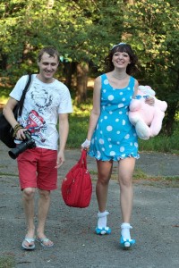 В Кременчуге фотографировали живых «кукол» (ФОТОРЕПОРТАЖ)