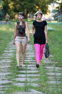 В Кременчуге фотографировали живых «кукол» (ФОТОРЕПОРТАЖ)