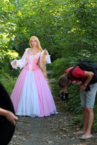 В Кременчуге фотографировали живых «кукол» (ФОТОРЕПОРТАЖ)