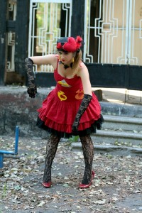 В Кременчуге фотографировали живых «кукол» (ФОТОРЕПОРТАЖ)