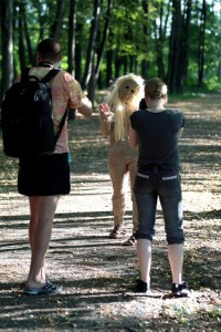 В Кременчуге фотографировали живых «кукол» (ФОТОРЕПОРТАЖ)