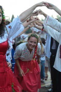 В Кременчуге прошел  первый фестиваль вышиванок (ФОТО, ВИДЕО)