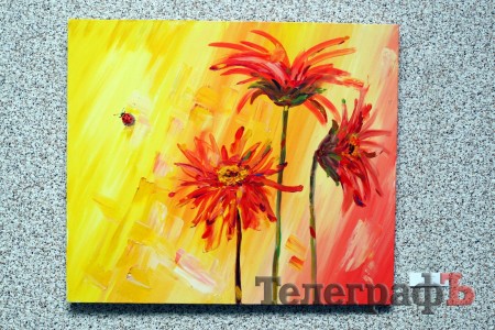 Картинная галерея  в Кременчуге «расцвела» (ФОТО)