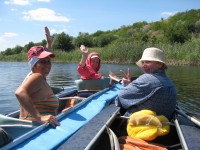 Кременчужане сплавились по Орели  (ФОТОРЕПОРТАЖ)