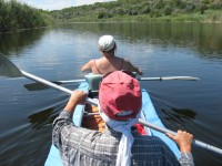 Кременчужане сплавились по Орели  (ФОТОРЕПОРТАЖ)