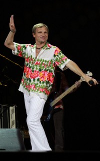 Кременчугских металлургов поздравили Олег Кензов и Олег Скрипка (Фоторепортаж)