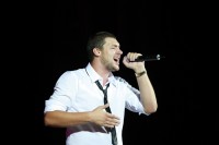 Кременчугских металлургов поздравили Олег Кензов и Олег Скрипка (Фоторепортаж)