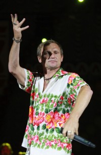 Кременчугских металлургов поздравили Олег Кензов и Олег Скрипка (Фоторепортаж)