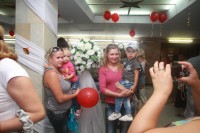 Кременчугских металлургов поздравили Олег Кензов и Олег Скрипка (Фоторепортаж)