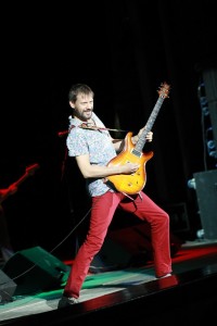 Кременчугских металлургов поздравили Олег Кензов и Олег Скрипка (Фоторепортаж)