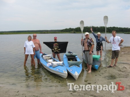 По Орели на байдарке