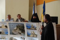 В Кременчуге презентовали проект собора, который собираются построить рядом с речвокзалом (ФОТО)