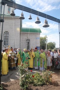 Сегодня в церкви Серафима Саровского почтили память святого старца и освятили колокола (Фото, Видео)