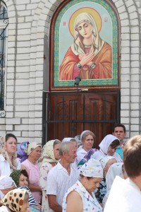 Сегодня в церкви Серафима Саровского почтили память святого старца и освятили колокола (Фото, Видео)