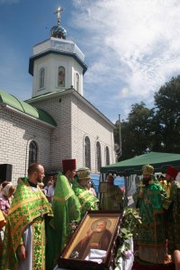 Сегодня в церкви Серафима Саровского почтили память святого старца и освятили колокола (Фото, Видео)