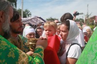 Сегодня в церкви Серафима Саровского почтили память святого старца и освятили колокола (Фото, Видео)