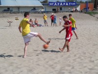 Итоги пляжного сезона по футболу.