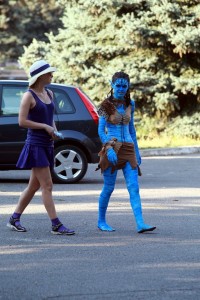 По Кременчугу бегал Аватар и вышагивала Королева (Фото , Видео)