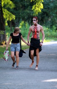 По Кременчугу бегал Аватар и вышагивала Королева (Фото , Видео)