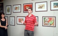 В Кременчуге открылась выставка картин Александра Мосина  (Фоторепортаж)