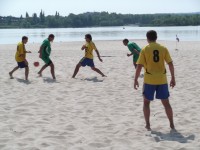 Другий рік поспіль перемогу у Молодіжному Кубку з пляжного футболу виборола команда «КВБЗ».