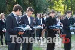 В Кременчуге 13 подростков начали обучение в первом милицейском классе