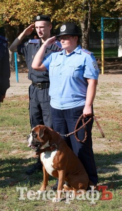 В Кременчуге 13 подростков начали обучение в первом милицейском классе