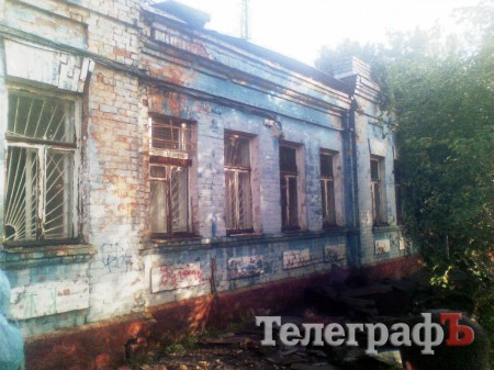 В Кременчуге горел радиоузел «Укртелекома» (ФОТО)