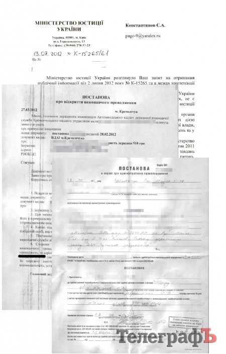 Пригоди штрафу за парковку