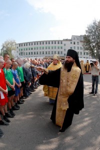 В Кременчугской детской колонии открыли храм (ВИДЕО.ФОТО)