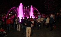 В сквере «Октябрьский» заработал свето-музыкальный фонтан (Видео, Фото)