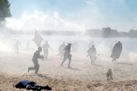 Кременчужанам показали реконструкцию боя освобождения города от немецко-фашистских захватчиков (Видео, фото)