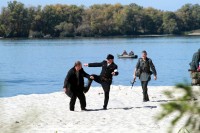 Кременчужанам показали реконструкцию боя освобождения города от немецко-фашистских захватчиков (Видео, фото)