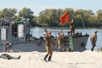 Кременчужанам показали реконструкцию боя освобождения города от немецко-фашистских захватчиков (Видео, фото)