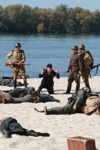 Кременчужанам показали реконструкцию боя освобождения города от немецко-фашистских захватчиков (Видео, фото)