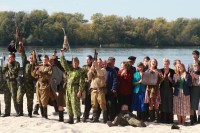 Кременчужанам показали реконструкцию боя освобождения города от немецко-фашистских захватчиков (Видео, фото)