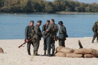 Кременчужанам показали реконструкцию боя освобождения города от немецко-фашистских захватчиков (Видео, фото)