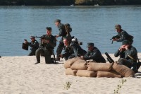 Кременчужанам показали реконструкцию боя освобождения города от немецко-фашистских захватчиков (Видео, фото)