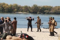 Кременчужанам показали реконструкцию боя освобождения города от немецко-фашистских захватчиков (Видео, фото)