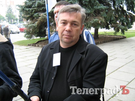 Блакитне відро – як символ виборів в Кременчуці