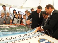 Кременчук і Полтава помірялися тортами