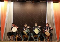 В Кременчуге 30 джигитов из Кутаиси танцевали с мечами, метали ножи и даже исполнили... гопак (ФОТО)